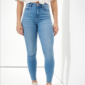 Curvy high rise jegging